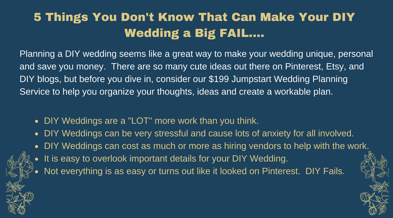 Jumpstart Your Diy Wedding Planning For Only 199